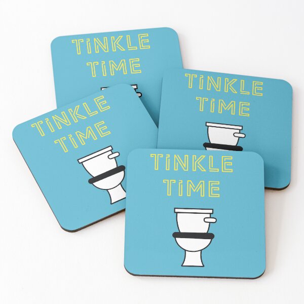 Item preview, Tinkle Time – Minimalist Toilet Door Sign designed and sold by TillyFlopButterCup.