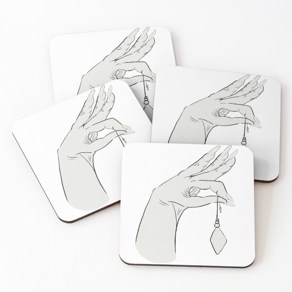 Item preview, the hand with the monochrome pendulum designed and sold by Kalhanne.
