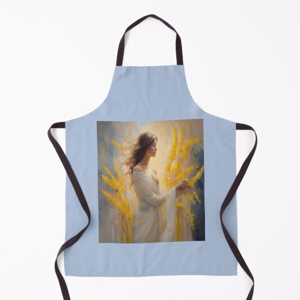 Item preview, "Mimosa Symphony: Elegant Portrayal of Strength and Hope" designed and sold by Artisticanvas.