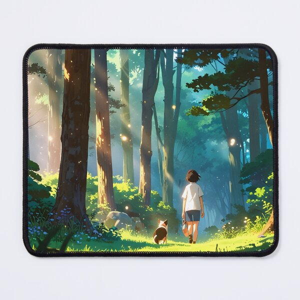 Item preview, Anime: Studio Ghibli inspired Boy and Dog designed and sold by Glitchart66.