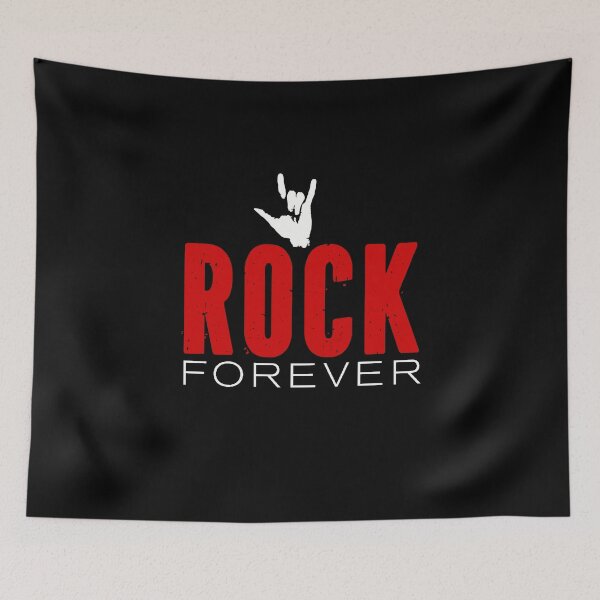 Item preview, Rock Forever designed and sold by BlackLineWhite.