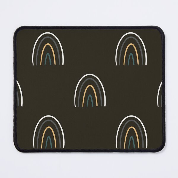 Item preview, Boho rainbow pattern in black designed and sold by erinpixie.