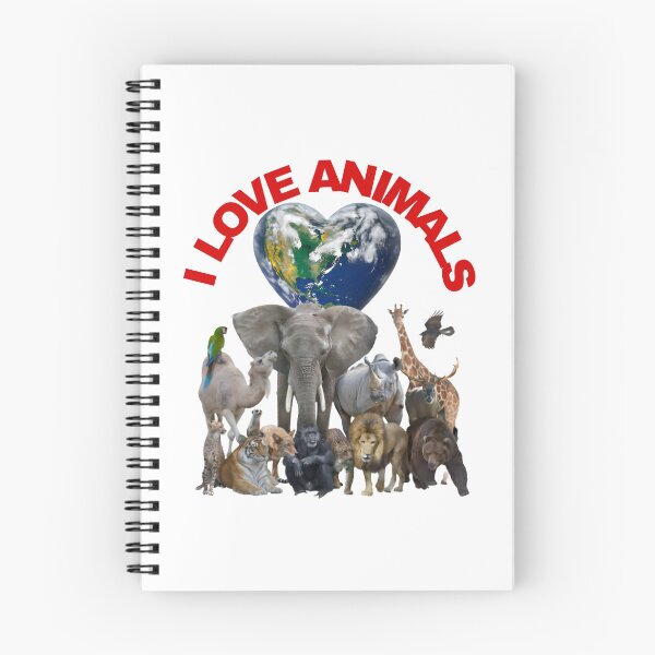 Item preview, I love Animals designed and sold by VEGANIMAL Shop.
