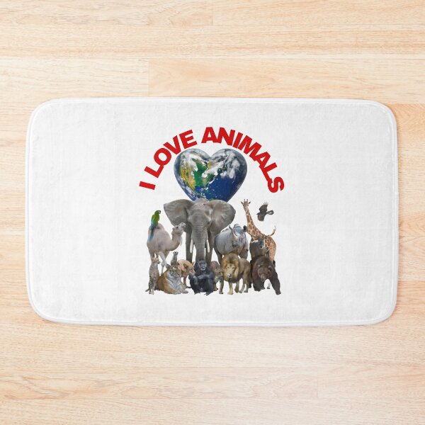 Item preview, I love Animals designed and sold by VEGANIMAL Shop.