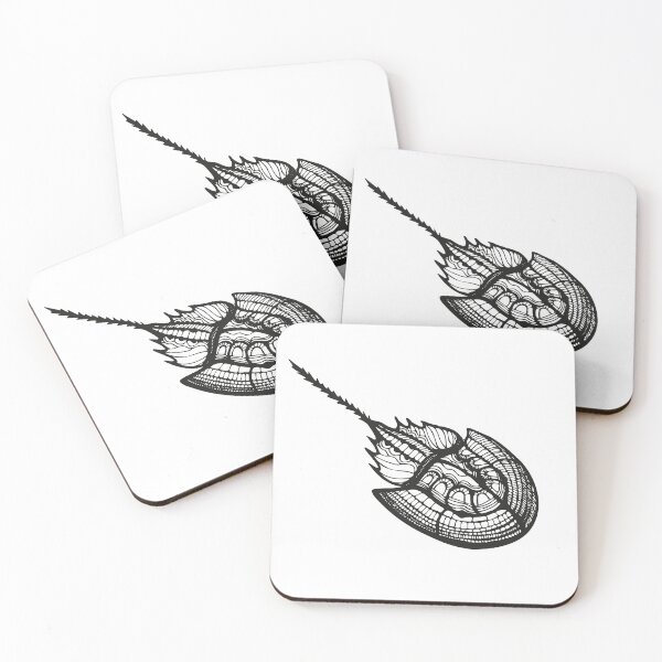 Item preview, horseshoe crab with patterns. designed and sold by alina-k-design.