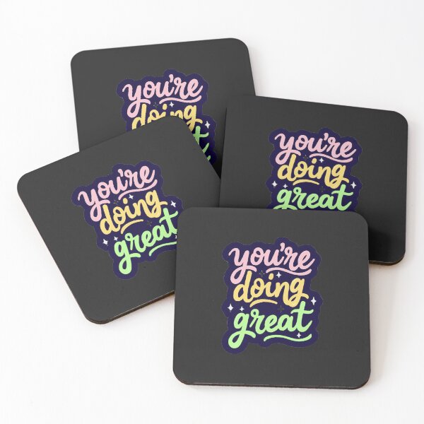Item preview, You're Doing Great - Motivational Sticker designed and sold by Wonder Pixel Studio.