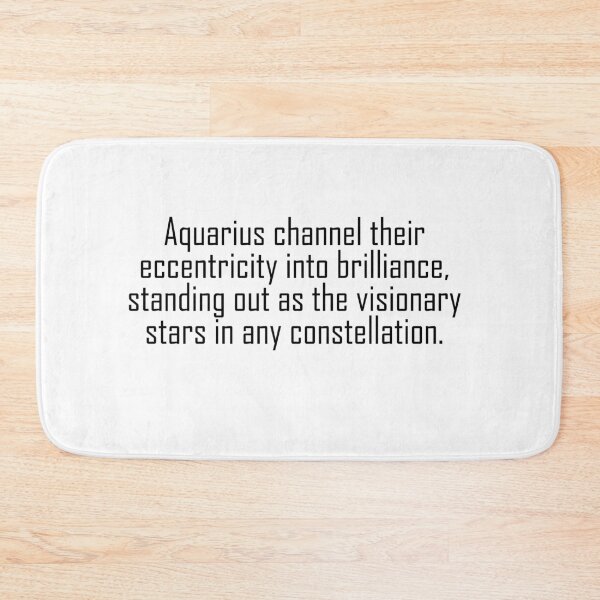 Item preview, Aquarius Traits designed and sold by chahakisha.