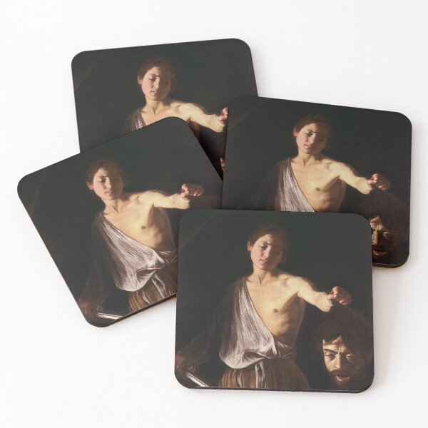 Item preview, David with the Head of Goliath by Caravaggio (1610) designed and sold by Vintage Designs +.