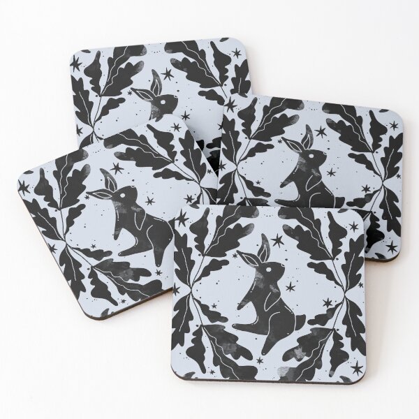 Item preview, OakMoonRabbit in Black designed and sold by MinabiTee.