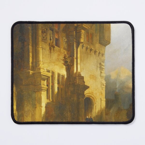 Item preview, Part of the south front of the courtyard of Falkland Palace - David Roberts designed and sold by Vintage Designs +.