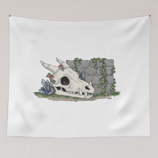 Item preview, Dragon Skull designed and sold by paperandp!xels.