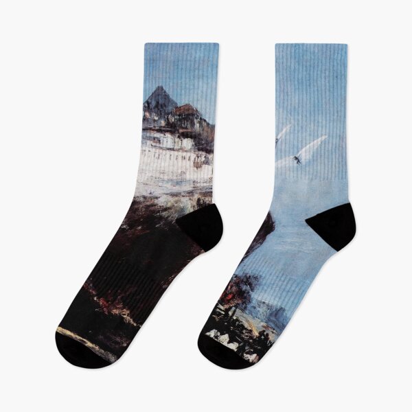 Item preview,  A City on a Rock - Eugenio Lucas Velázquez designed and sold by Vintage Designs +.