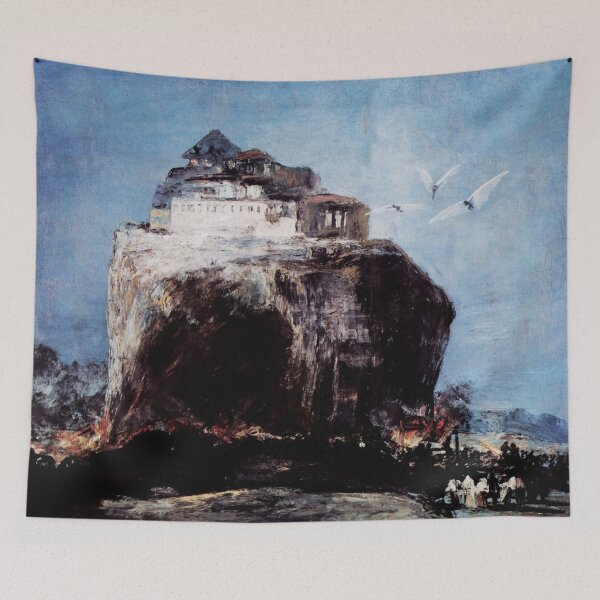 Item preview,  A City on a Rock - Eugenio Lucas Velázquez designed and sold by Vintage Designs +.