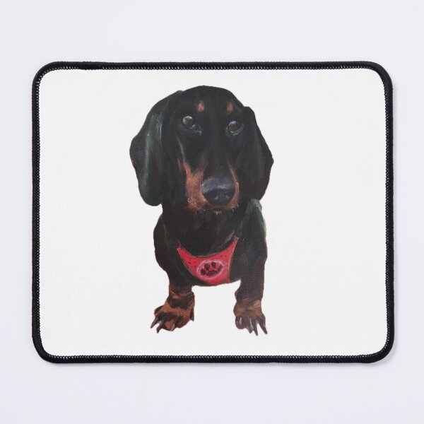 Item preview, Jeffrey the Daschund designed and sold by lizzyforrester.