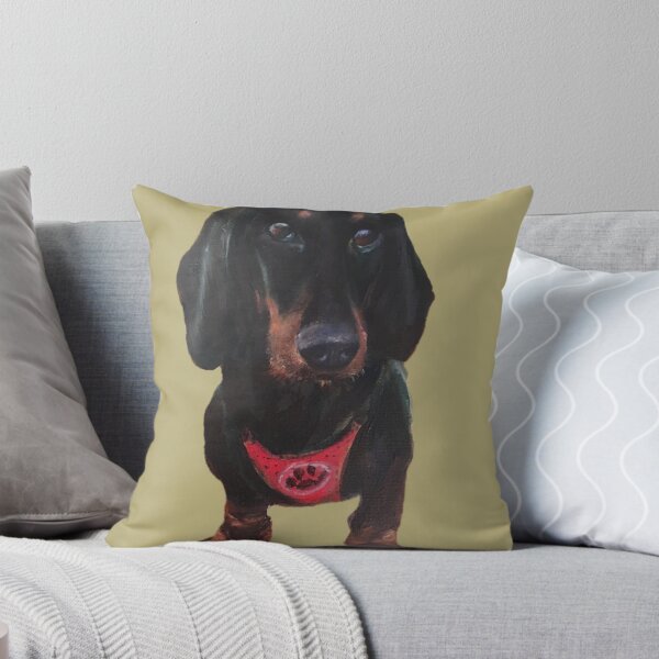 Item preview, Jeffrey the Daschund  designed and sold by lizzyforrester.