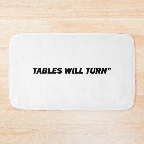 Item preview, Tables will turn" designed and sold by Positive Mindzet!.