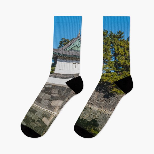 Item preview, Kikyō-Mon Gate: Reflections on an Edo Moat at Tokyo Imperial Palace designed and sold by Pix4Japan.