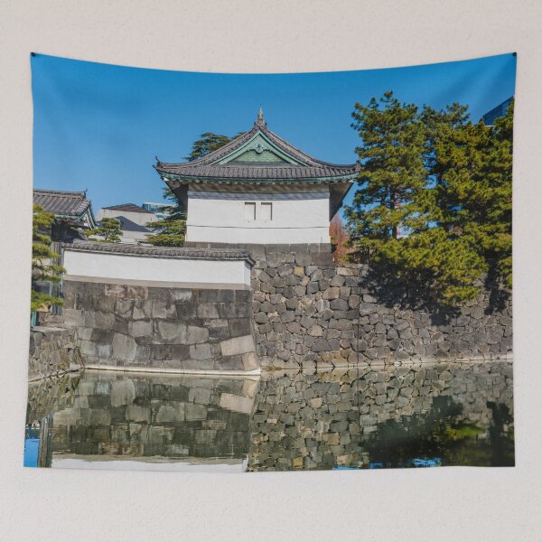 Item preview, Kikyō-Mon Gate: Reflections on an Edo Moat at Tokyo Imperial Palace designed and sold by Pix4Japan.
