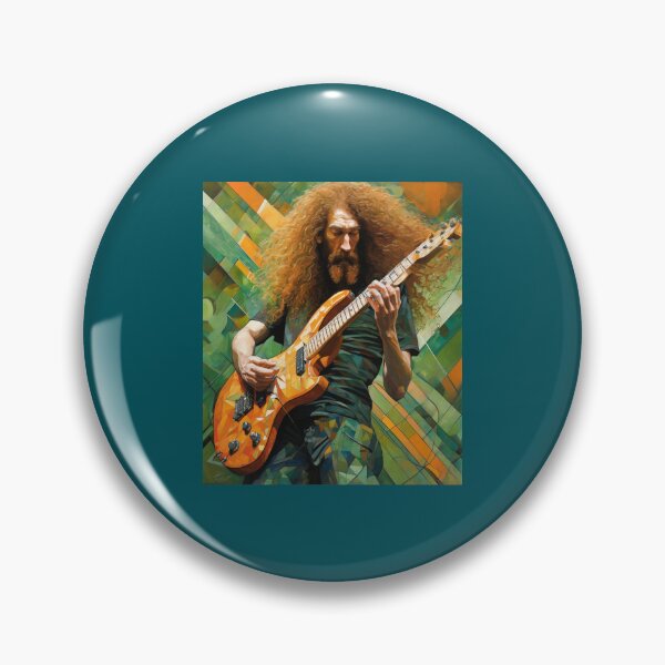Item preview, "Guthrie Govan's Melodic Vortex: A Fusion of Sound and Geometry" designed and sold by Artisticanvas.