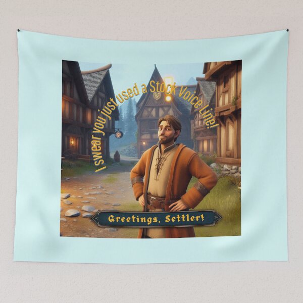 Item preview, NPC Vibes - I swear you just used a stock voice line! designed and sold by nature. electrified..