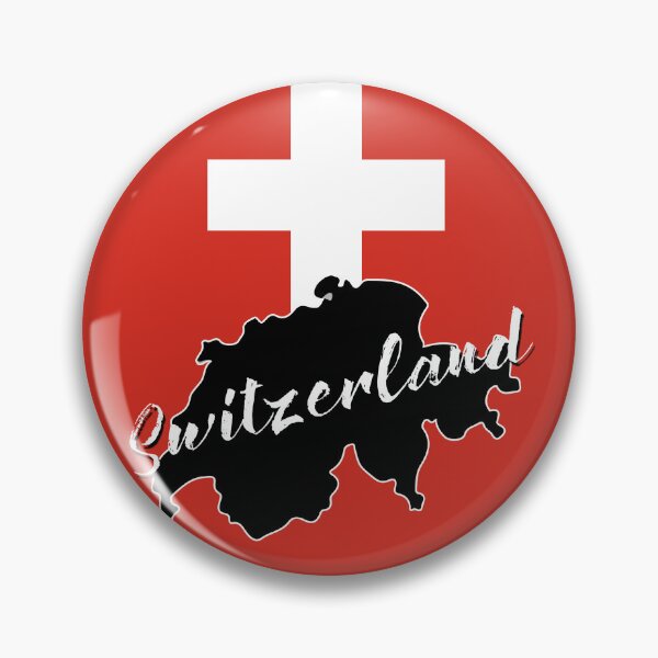 Item preview, Switzerland Flag Map Art | Swiss Patriot Wall Decor | Vintage Swiss Map Print | Switzerland National Pride Gift designed and sold by emilypigou.