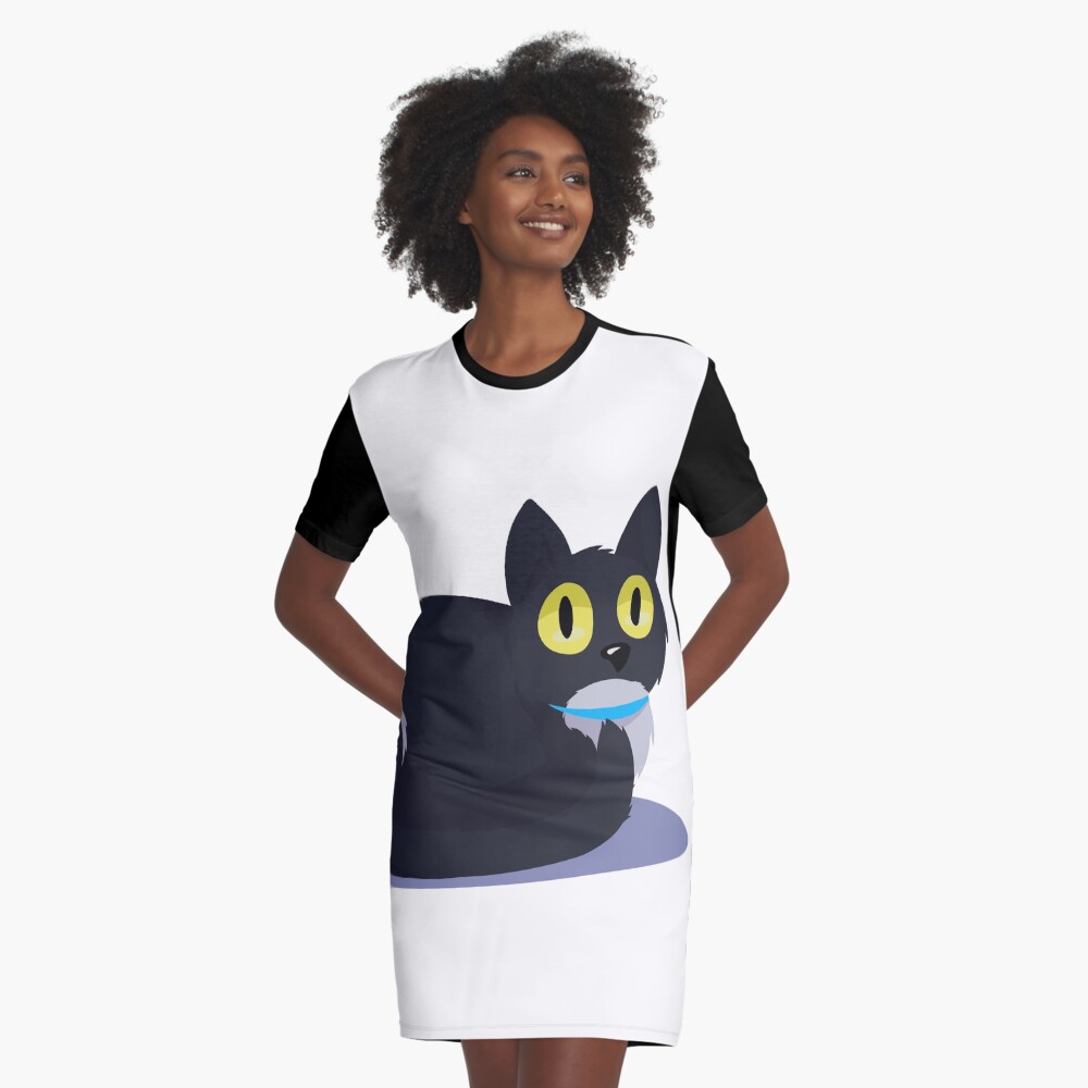 Item preview, Graphic T-Shirt Dress designed and sold by Tiamats-Designs.