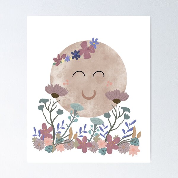 Aperçu de l'œuvre Floraison lunaire créée et vendue par Shell Doodles Art.