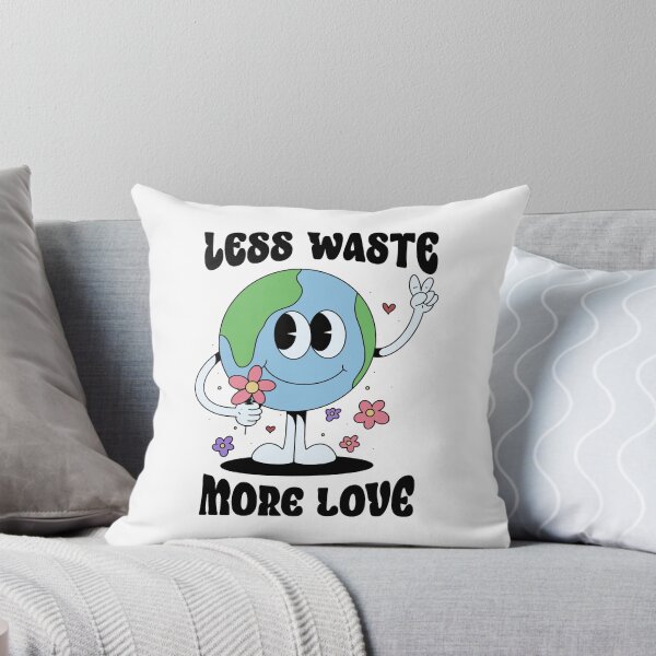 Item preview, Earth Day | Less waste, more love. designed and sold by OneEyedCap.