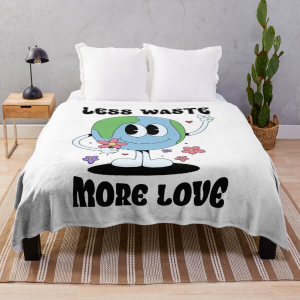 Item preview, Earth Day | Less waste, more love. designed and sold by Danil Kozik.