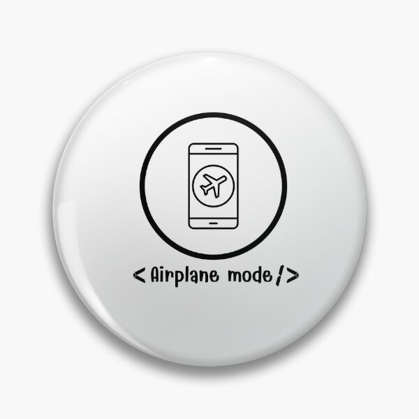 Item preview, Code Speaks Louder​ airplane mode​ smartphone designed and sold by PDshop1.