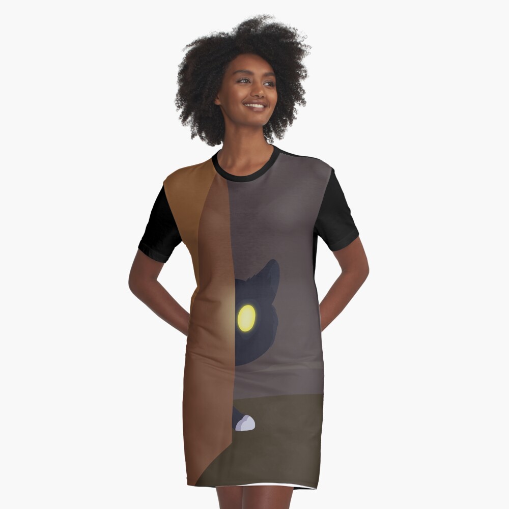 Item preview, Graphic T-Shirt Dress designed and sold by Tiamats-Designs.