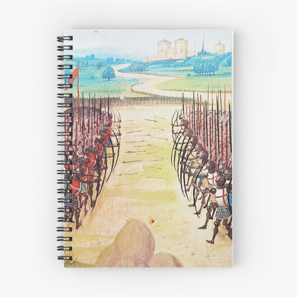 Item preview, A Medieval painting of the battle of Agincourt  designed and sold by Vintage Designs +.