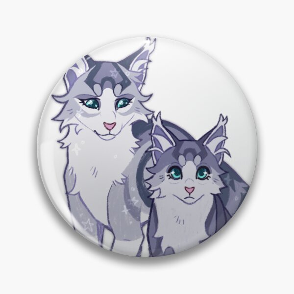 Item preview, Silverstream and Featherkit designed and sold by scribbleibble.