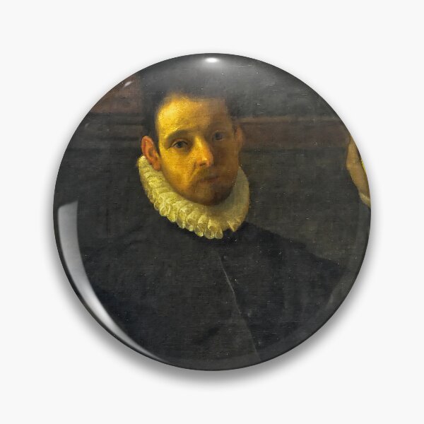 Item preview, Self portrait of the artist Agostino Carracci (1557-1602) - Zelfportret met uurwerk designed and sold by Vintage Designs +.
