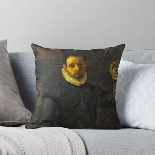 Item preview, Self portrait of the artist Agostino Carracci (1557-1602) - Zelfportret met uurwerk designed and sold by Vintage Designs +.