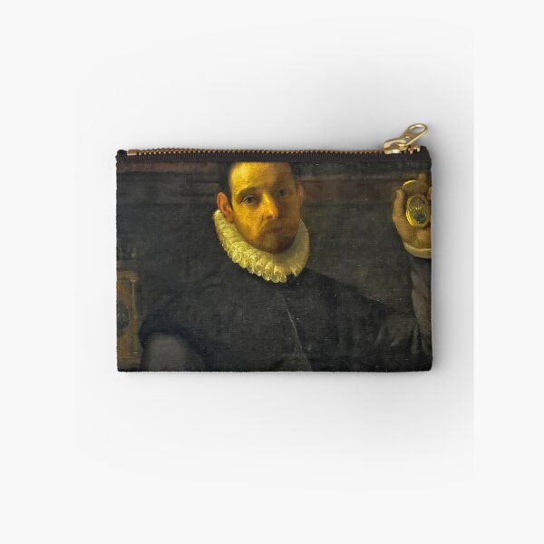 Item preview, Self portrait of the artist Agostino Carracci (1557-1602) - Zelfportret met uurwerk designed and sold by Vintage Designs +.