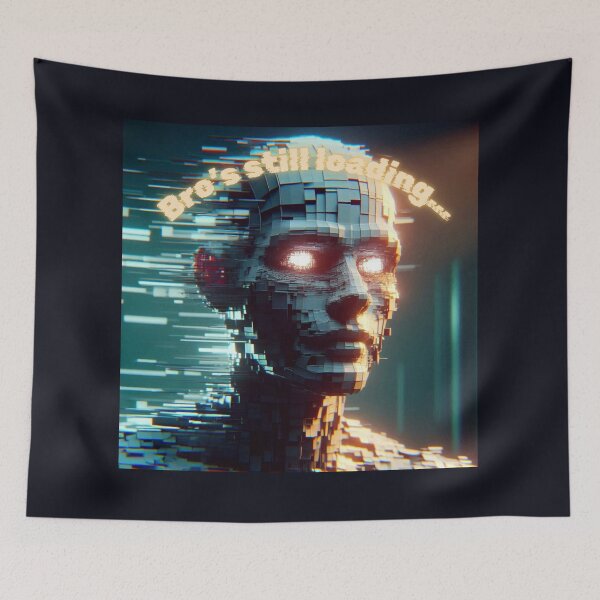 Item preview, NPC Vibes - Bro's still loading designed and sold by nature. electrified..