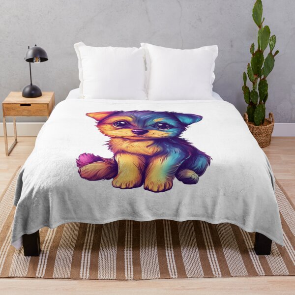 Aperçu de l'œuvre Adorable bébé chien Chibi créée et vendue par InkDreamMotion.