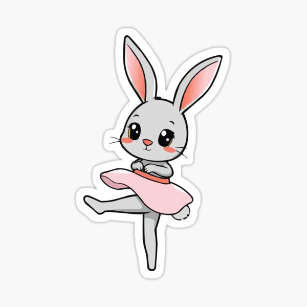 Artikel-Vorschau von Ballerina Bunny, designt und verkauft von Getup-clothing.