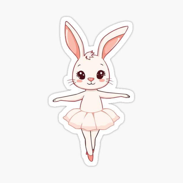Artikel-Vorschau von Ballerina Bunny, designt und verkauft von Getup-clothing.