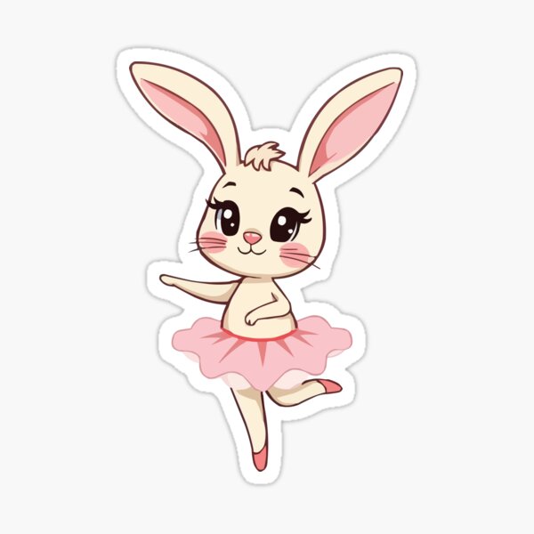 Artikel-Vorschau von Ballerina Bunny, designt und verkauft von Getup-clothing.