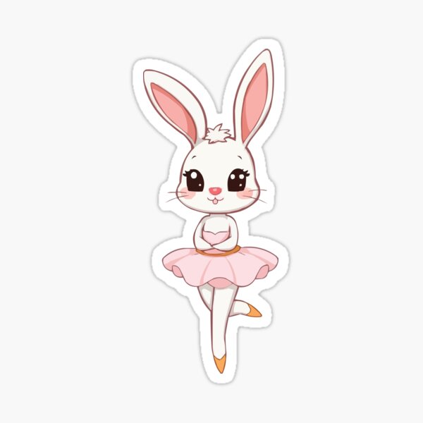 Artikel-Vorschau von Ballerina Bunny, designt und verkauft von Getup-clothing.