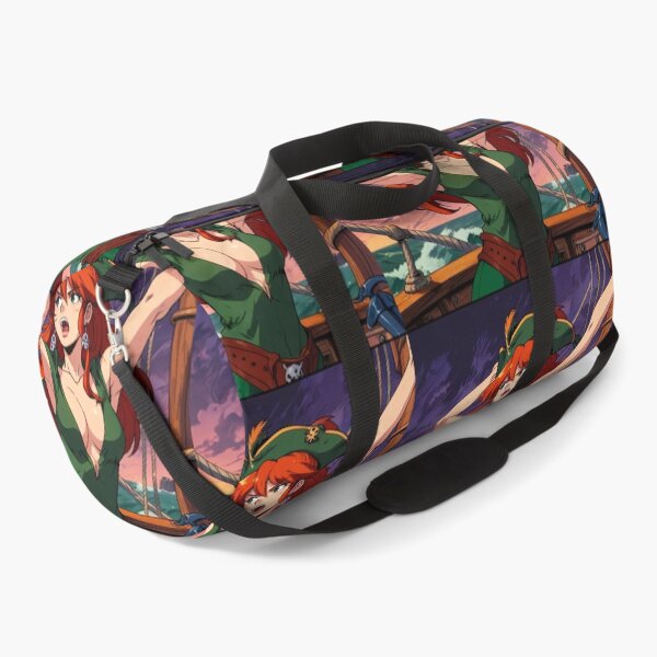 Item preview, Vintage Manga style Red Head Pirate Queen Anne Bonney vintage Anime Manga Illustration designed and sold by Vintage Designs +.