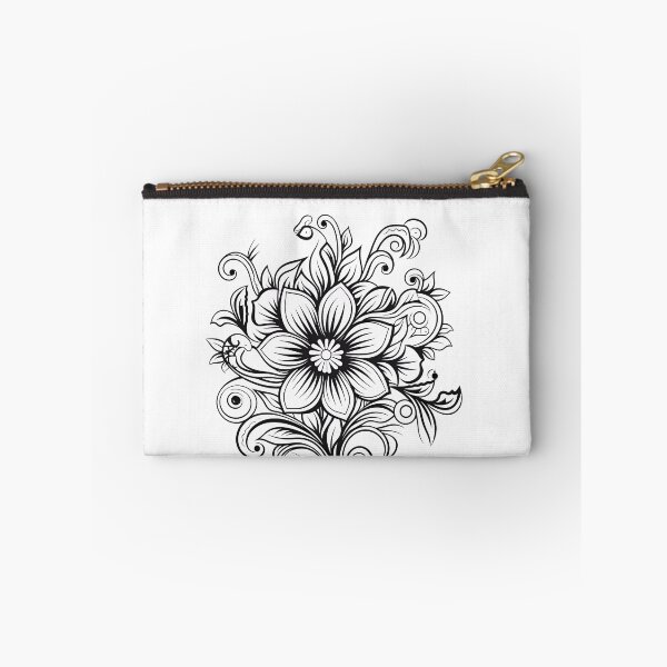 Artikelvorschau, Blumendesign Nr. 46 Malvorlagenmuster entworfen und verkauft von DavidColoring.