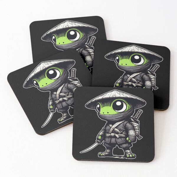 Item preview, Cool Ninja Frog Sketchy designed and sold by TomFrontierArt.