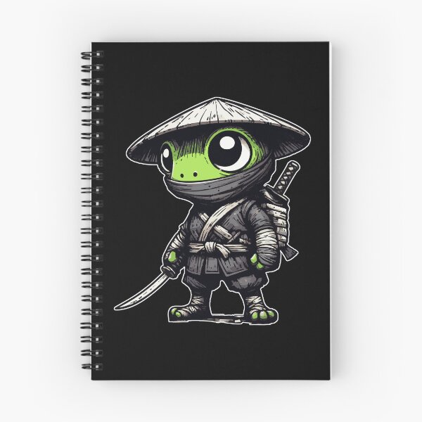 Item preview, Cool Ninja Frog Sketchy designed and sold by TomFrontierArt.