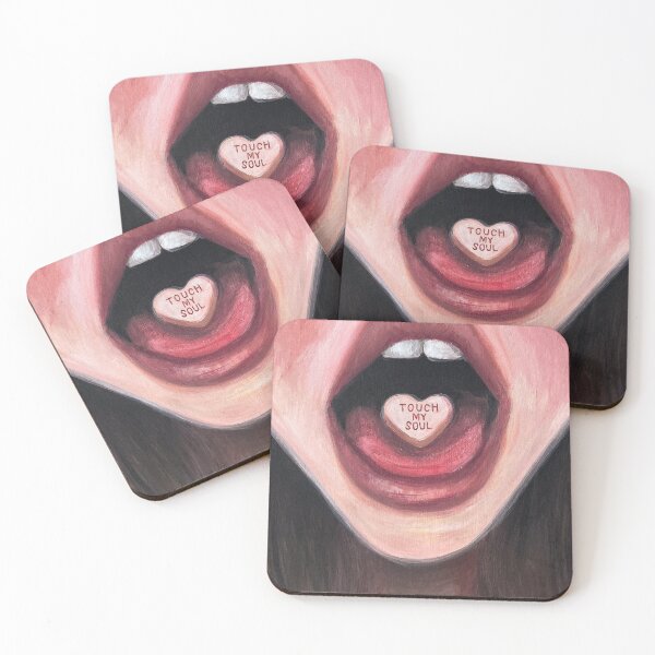 Item preview, Touch My Soul – Expressive Surreal Portrait designed and sold by venskula ♡.