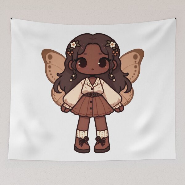 Item preview, Kawaii Fairycore Cottagecore Fairy Girl 3 designed and sold by AnmitsuArt.