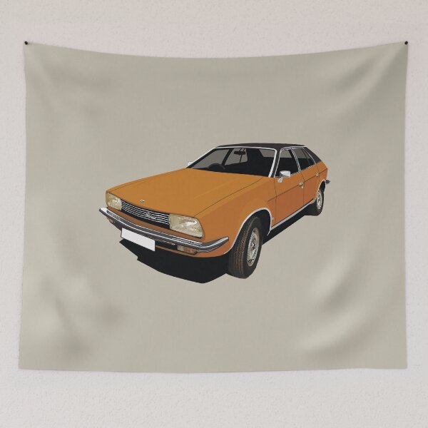 Item preview, Austin Morris Princess ADO71 - in orange brown designed and sold by knappidesign.