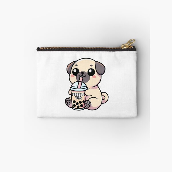 Item preview, Kawaii Pug Bubble Tea designed and sold by KD Merch.